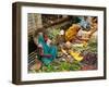 Street Market at Matiari, West Bengal, India-null-Framed Photographic Print