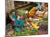 Street Market at Matiari, West Bengal, India-null-Mounted Photographic Print