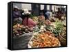 Street Market, Cuzco, Peru, South America-Charles Bowman-Framed Stretched Canvas