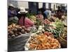 Street Market, Cuzco, Peru, South America-Charles Bowman-Mounted Photographic Print