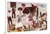 Street Market, Guadalajara, Mexico-null-Framed Art Print