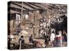 Street Market in a Village Near the Airport, Gondar, Ethiopia, Africa-Jane Sweeney-Stretched Canvas