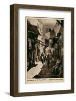Street Market in Old City, Jerusalem-null-Framed Photographic Print
