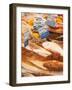 Street Market, Merchant's Stall with Fish, Sanary, Var, Cote d'Azur, France-Per Karlsson-Framed Photographic Print