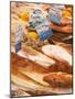 Street Market, Merchant's Stall with Fish, Sanary, Var, Cote d'Azur, France-Per Karlsson-Mounted Photographic Print