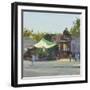 Street Market near Mandore Gardens, Rajasthan-Andrew Gifford-Framed Giclee Print