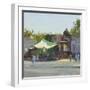 Street Market near Mandore Gardens, Rajasthan-Andrew Gifford-Framed Giclee Print