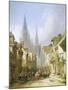 Street Market, Rouen-Caleb Robert Stanley-Mounted Giclee Print