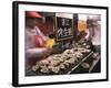 Street Market Selling Oysters in Wanfujing Shopping Street, Beijing, China-Kober Christian-Framed Photographic Print