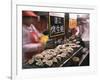 Street Market Selling Oysters in Wanfujing Shopping Street, Beijing, China-Kober Christian-Framed Photographic Print