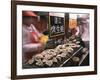 Street Market Selling Oysters in Wanfujing Shopping Street, Beijing, China-Kober Christian-Framed Photographic Print