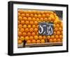 Street Market Stall Selling Oranges, Saltena Puo Jugo, Montevideo, Uruguay-Per Karlsson-Framed Photographic Print