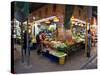 Street Market Vegetables, Hong Kong, China-Julie Eggers-Stretched Canvas