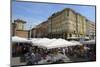 Street Market, Via Irnerio, Bologna, Emilia-Romagna, Italy, Europe-Peter Richardson-Mounted Premium Photographic Print