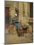 Street Merchant, 1888 (Oil on Canvas)-Ludwig Deutsch-Mounted Giclee Print