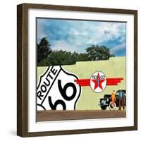 Street Mural in America-Salvatore Elia-Framed Photographic Print