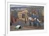 Street murals at the world famous Caminito alley in the Boca, old Italian quarter of Buenos Aires, -Julio Etchart-Framed Photographic Print