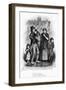 Street Music: a Family of Singers-null-Framed Art Print