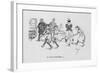 Street Music: a Gutter-Ball 1896-Phil May-Framed Art Print