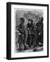 Street Music: a November Day, 1872-null-Framed Art Print