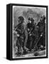 Street Music: a November Day, 1872-null-Framed Stretched Canvas