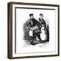 Street Music: Barrel Organ in Amsterdam-null-Framed Giclee Print