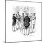 Street Music: German Band in Bloomsbury, 1902-Hugh Thompson-Mounted Giclee Print