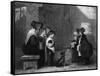 Street Music: Orphan Ballad Singers-J. Romney-Framed Stretched Canvas