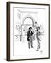 Street Music: Unfair Competition, 1892-Phil May-Framed Art Print