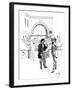 Street Music: Unfair Competition, 1892-Phil May-Framed Art Print