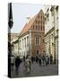 Street Near the Wawel Castle Area, Krakow (Cracow), Unesco World Heritage Site, Poland-R H Productions-Stretched Canvas