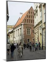 Street Near the Wawel Castle Area, Krakow (Cracow), Unesco World Heritage Site, Poland-R H Productions-Mounted Photographic Print