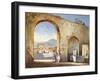 Street Next to Temple of Jupiter, from Pompei-Federico Barocci-Framed Giclee Print