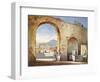 Street Next to Temple of Jupiter, from Pompei-Federico Barocci-Framed Giclee Print