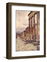 Street of Isis, Pompeii-Alberto Pisa-Framed Photographic Print