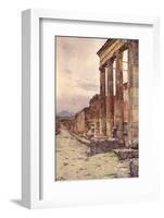 Street of Isis, Pompeii-Alberto Pisa-Framed Photographic Print