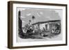 Street of Masaya, in the City of Granada, Nicaragua.-null-Framed Giclee Print