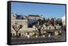 Street of Of Traditional Trullos (Trulli) in Alberobello-Martin-Framed Stretched Canvas