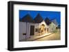 Street of Of Traditional Trullos (Trulli) in Alberobello-Martin-Framed Photographic Print