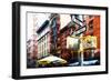 Street of Soho-Philippe Hugonnard-Framed Giclee Print