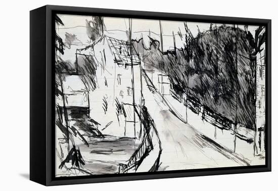 Street of Suburbs, C1900-1944-Max Jacob-Framed Stretched Canvas