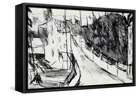 Street of Suburbs, C1900-1944-Max Jacob-Framed Stretched Canvas