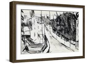 Street of Suburbs, C1900-1944-Max Jacob-Framed Giclee Print