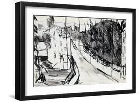 Street of Suburbs, C1900-1944-Max Jacob-Framed Giclee Print