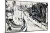 Street of Suburbs, C1900-1944-Max Jacob-Mounted Giclee Print