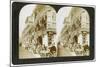 Street of Tea Houses, Shanghai, China, 20th Century-ME Wright-Mounted Giclee Print