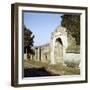 Street of the Tombs on the Edge of Pompeii, Italy-CM Dixon-Framed Photographic Print