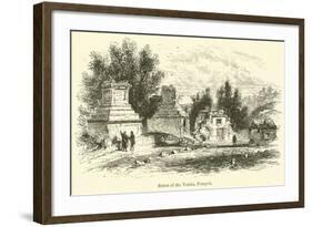 Street of the Tombs, Pompeii-null-Framed Giclee Print