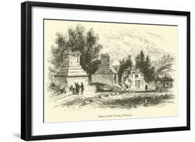 Street of the Tombs, Pompeii-null-Framed Giclee Print