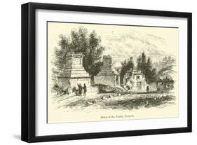 Street of the Tombs, Pompeii-null-Framed Giclee Print